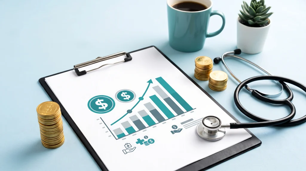 Family practice revenue per patient increased from $45.50 to $135.54