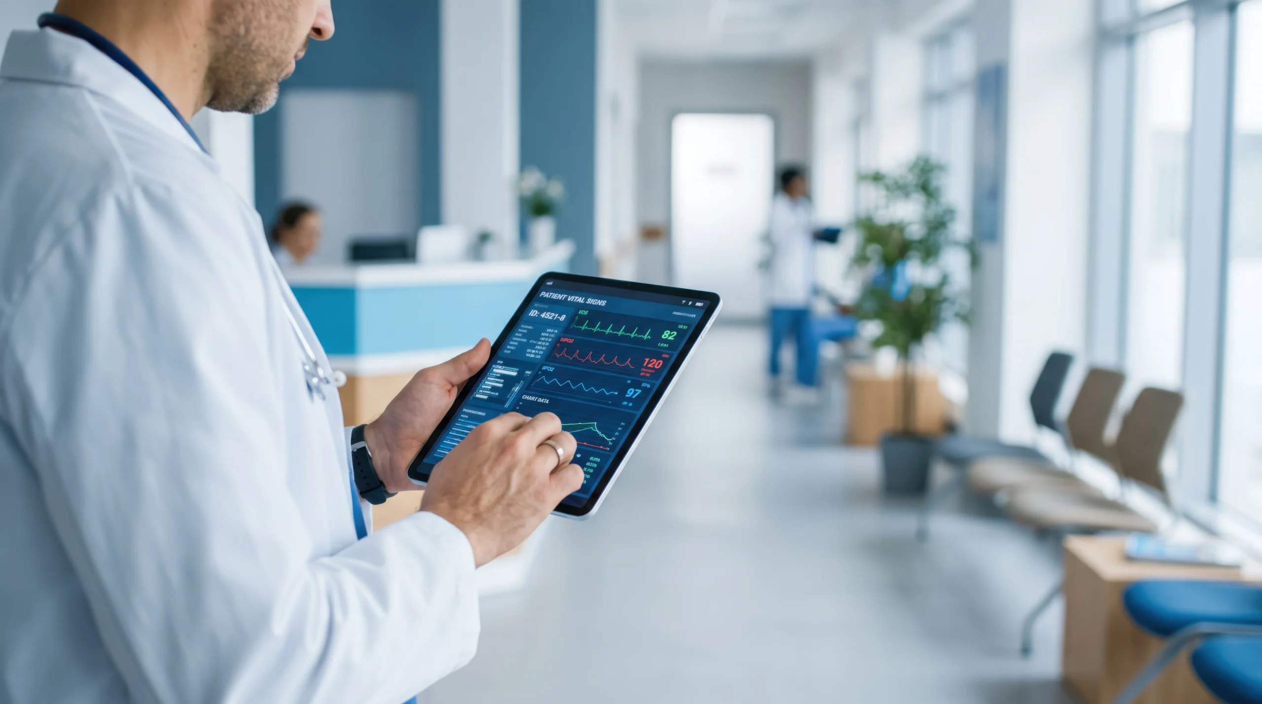 RCM specialist working inside a practice's existing systems